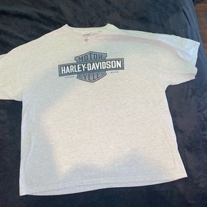 Harley-Davidson shirt for men / light gray / 3XL